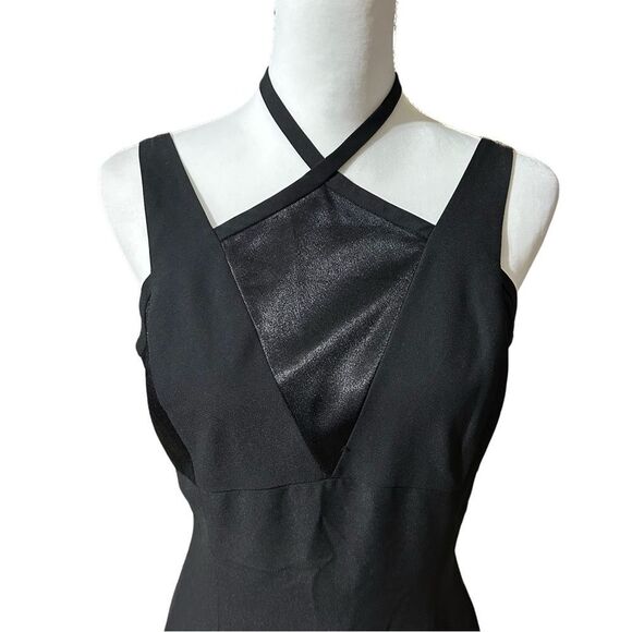 Adrianna Papell Classic Black Formal Gown - Empire Waist - Size 10 - Picture 1 of 10